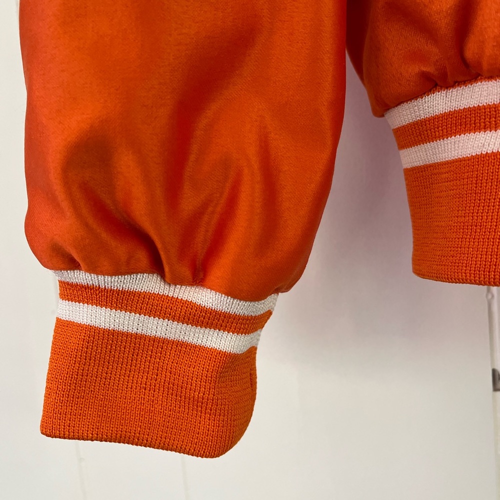 Tennessee VOLS Orange Varsity Bomber Style Jacket with Logo Size Medium - Picture 8 of 16